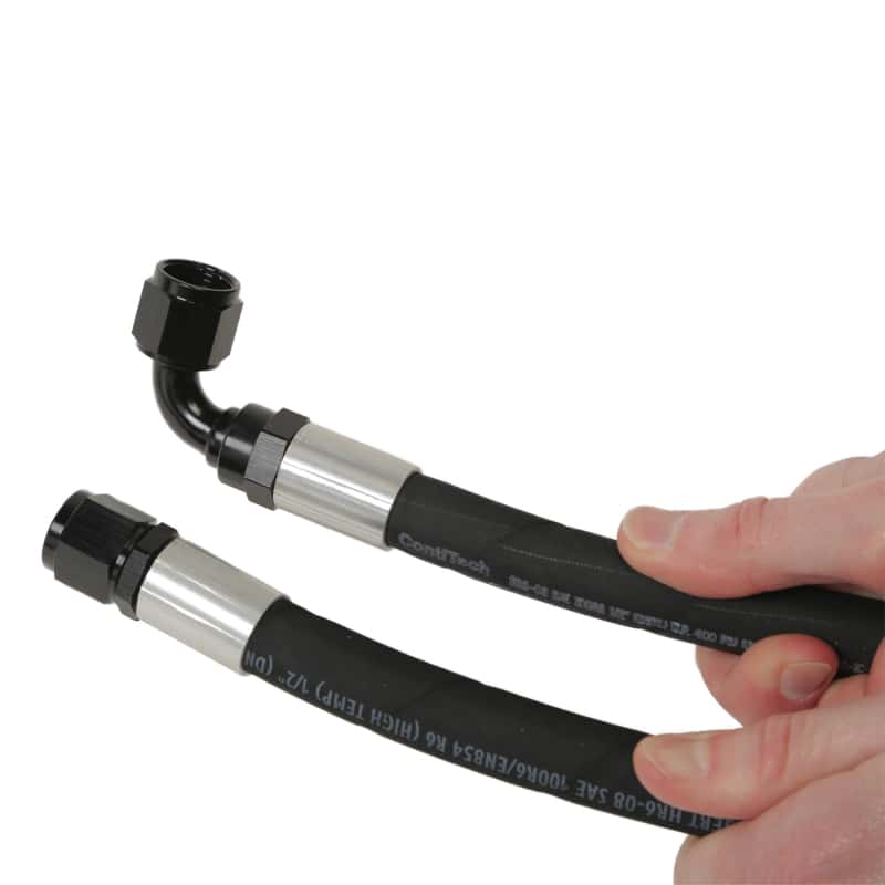 Fleece Performance — Fleece Performance 10-12 Cummins w/ 68RE Replacement Transmission Line Kit
Trans Oil Line Kit - view 3