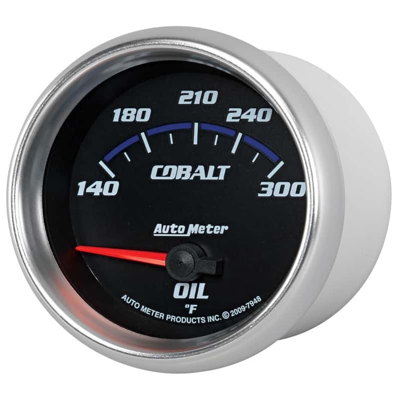 AutoMeter — Autometer Cobalt 66.7mm 140-300 Degree F Electric Oil Temperature Gauge
GA 2.6" OILT ELEC CB - view 8