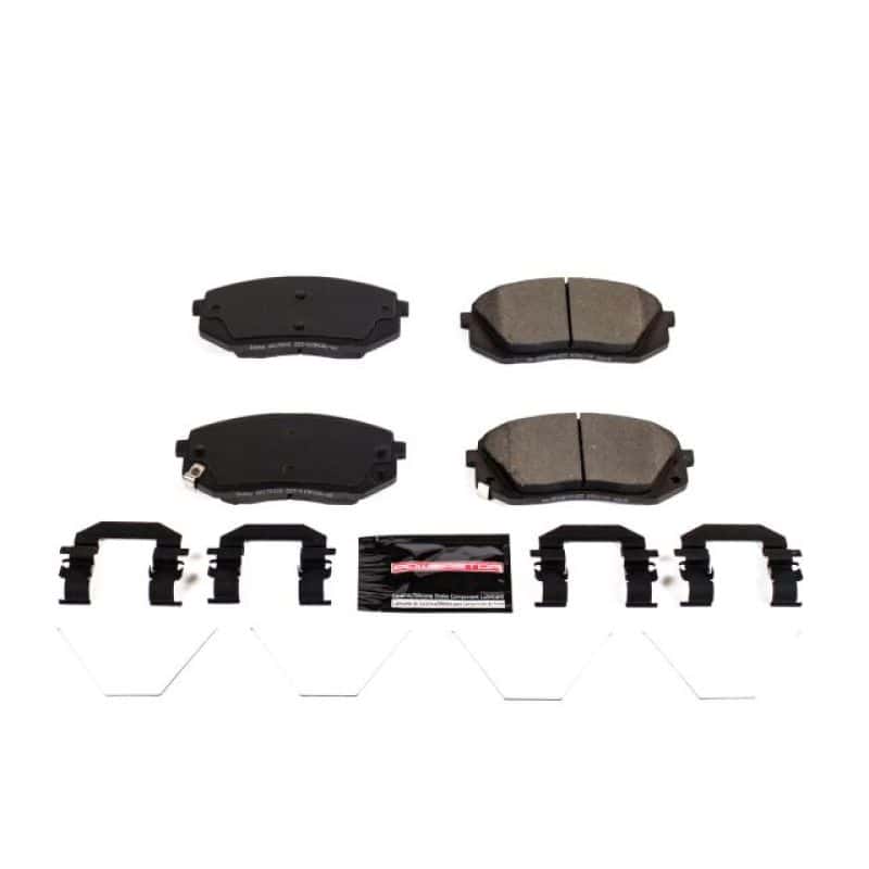 PowerStop — Power Stop 2019 Hyundai Elantra GT Front Z23 Evolution Sport Brake Pads w/Hardware
Z23 Brake Pads - view 1