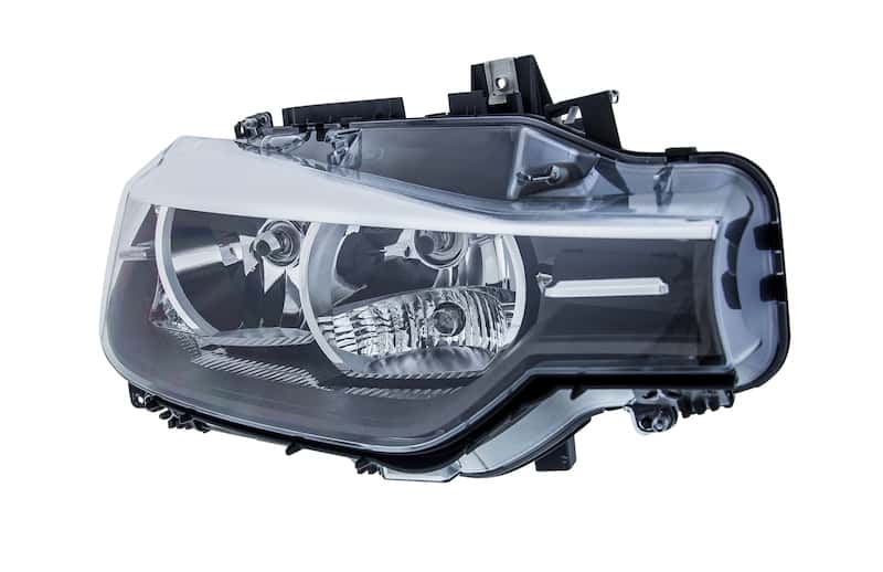 Hella — Hella 2012-2014 BMW 320i ActiveHybrid 3 Halogen Headlight Assembly - view 5