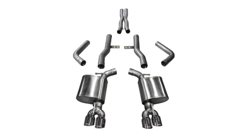 CORSA Performance — Corsa 2017-2023 Dodge Challenger 5.7L V8 Xtreme Cat-Back Dual Rear Exit w/3.5in Polished Tips
Exhaust - view 1