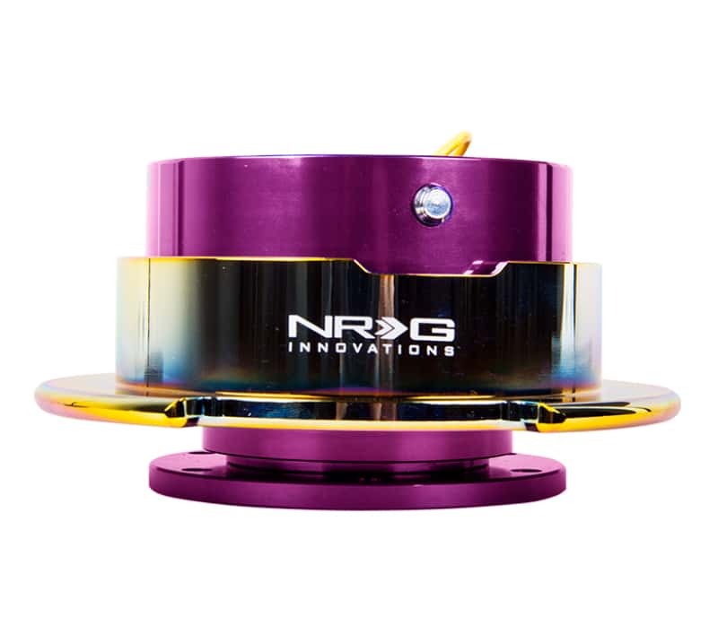 NRG — NRG Quick Release Gen 2.5 - Purple Body / Neochrome Ring - view 1