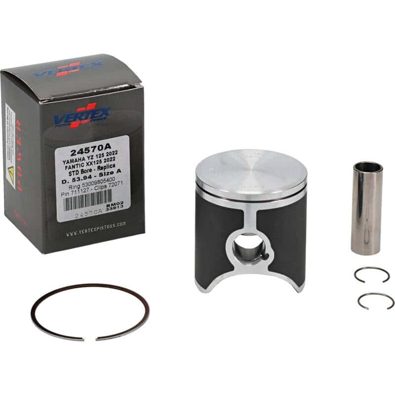 Vertex Pistons — Vertex Piston 2023 Fantic Motor XE 125 125cc Cast Replica Piston Kit - view 2
