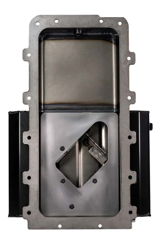 Moroso — Moroso Ford 4.6/5.4L Cobra Replica (w/Rear Sump) Road Race Baffled Wet Sump 7qt 4in Steel Oil Pan - view 3