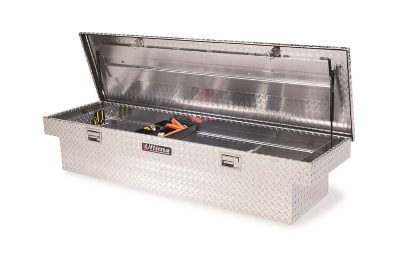 LUND — Lund 67-99 Chevy CK Ultima Deep Single Lid Crossover Tool Box - Brite - view 1