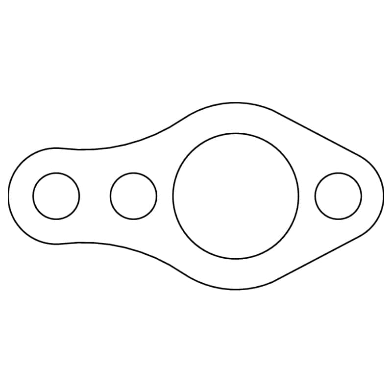 Cometic Gasket — Cometic Chevy Gen-1 Small Block V8 .031in Fiber Water Pump Mounting Gasket - 20 Pack
Water Pump Gasket - view 2