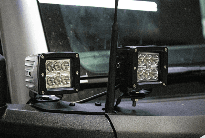 Fishbone Offroad — Fishbone Offroad 2021+ Ford Bronco Light Brackets - Black - view 6