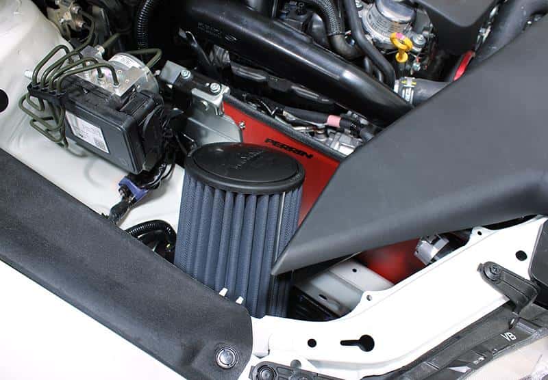 Perrin Performance — PERRIN 15-21 Subaru WRX Cold-Air Intake w/Heatshield - Red - view 12