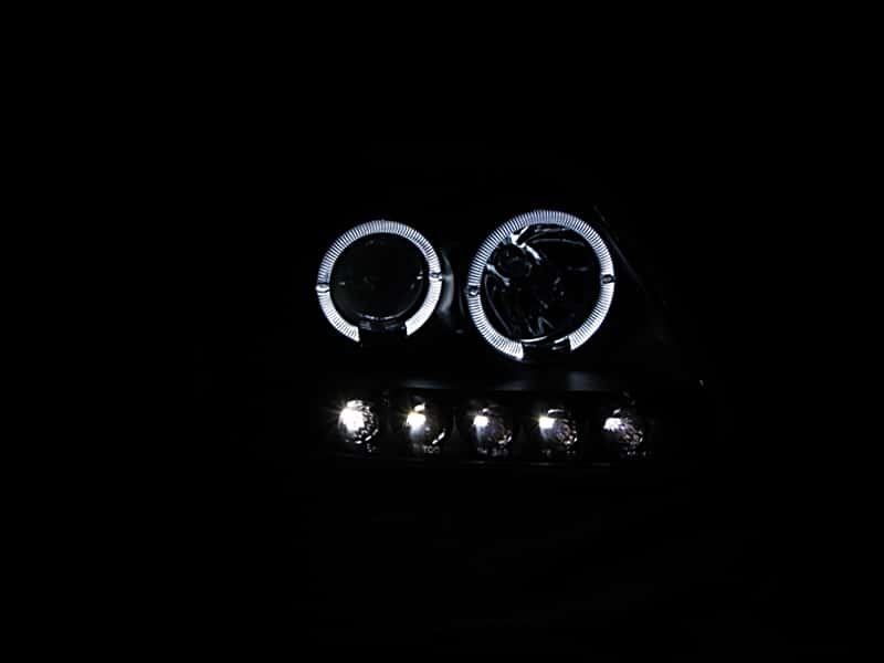 ANZO — ANZO 1997.5-2003 Ford F-150 Projector Headlights w/ Halo and LED Black 1pc
Head Light Set
HdLtSet - view 15