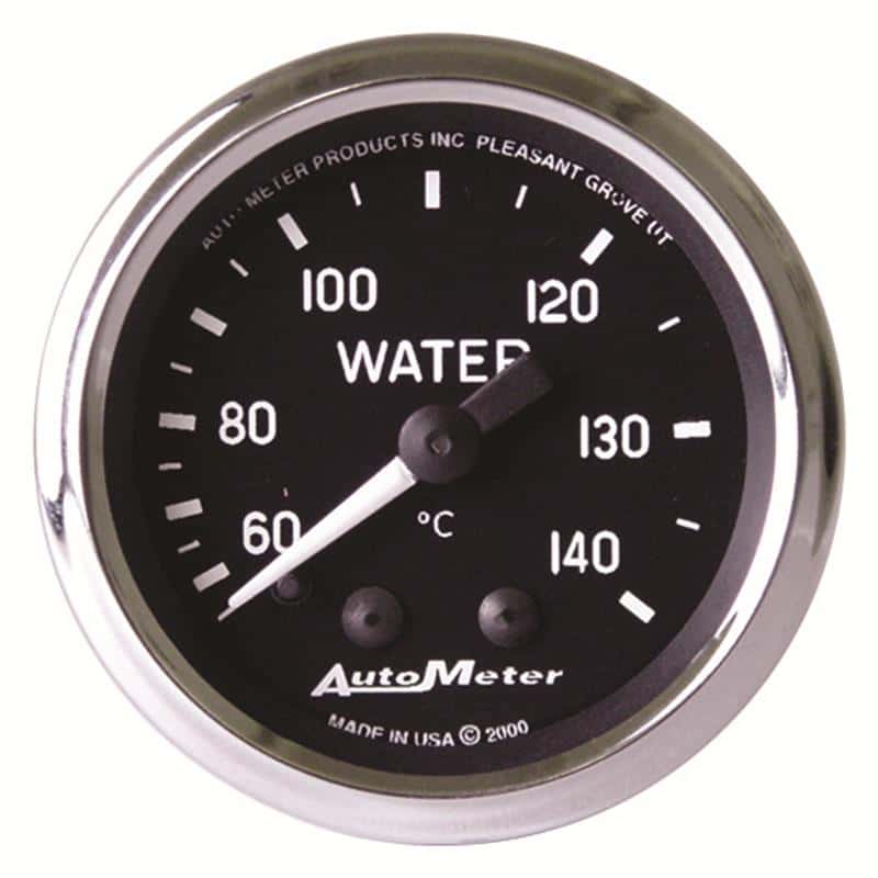 AutoMeter — Autometer Cobra 2-1/16 inch 60-140 Deg Celsius Mechanical Water Temperature Gauge
2" WTEMP 140C COBRA - view 2
