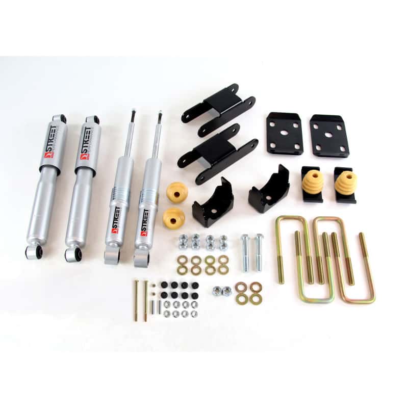 Belltech — Belltech 2015 GM Colorado/Canyon Ext Cab Short Bed Lowering Kit w/ND II Shocks - 0-3in F/4in R Drop
LOWERING KIT - view 3