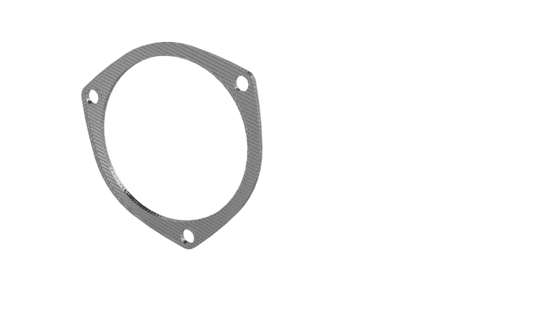 QTP — QTP 4in Bolt-On QTEC 3 Bolt Gasket - view 1
