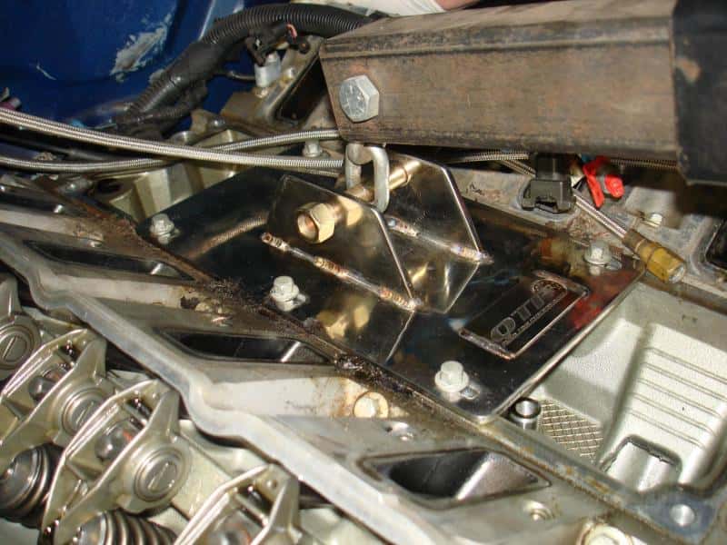 QTP — QTP GM LSX Bolt-On QTEC Engine Lifting Plate - view 2