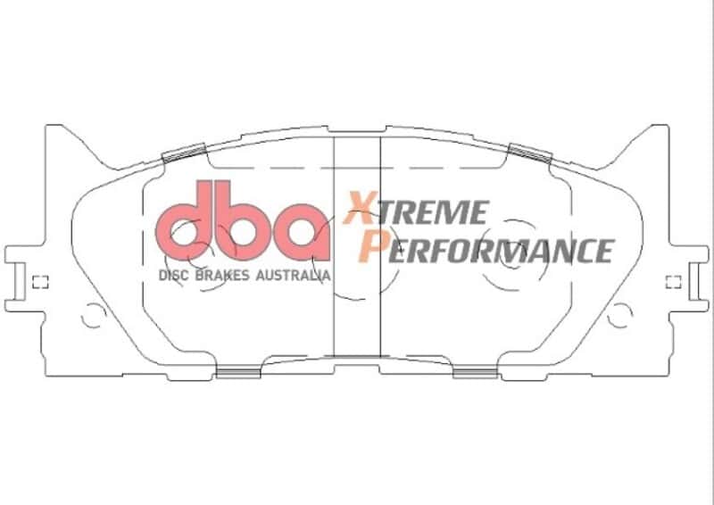 DBA — DBA 07-18 Lexus ES350 XP Performance Front Brake Pads
Brake Pad - view 1