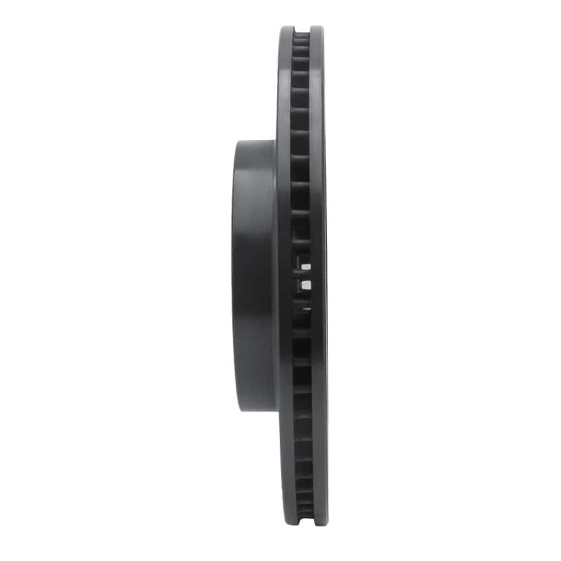 R1 Concepts — R1 03-05 Lincoln AVIATOR Front Left Drilled & Slotted Black Brake Rotor
R1 Brake Rotor Drill - view 3