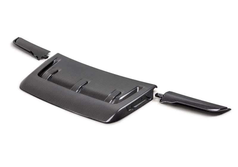 Ford Racing — Ford Racing 21-24 Ford F150 Raptor Carbon Fiber Hood Vent - Gloss
Hood Panel - view 1