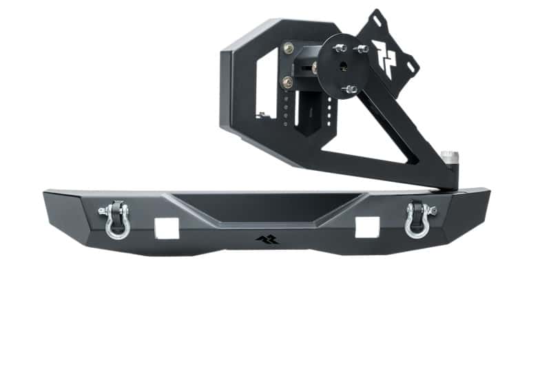 Rugged Ridge — Rugged Ridge 07-18 Jeep Wrangler (JK/JKU) XOR Rear Bumper w/Swing Out Tire Carrier - Tex. Blk
OFFROAD_BUMPERS
Bumper - view 7