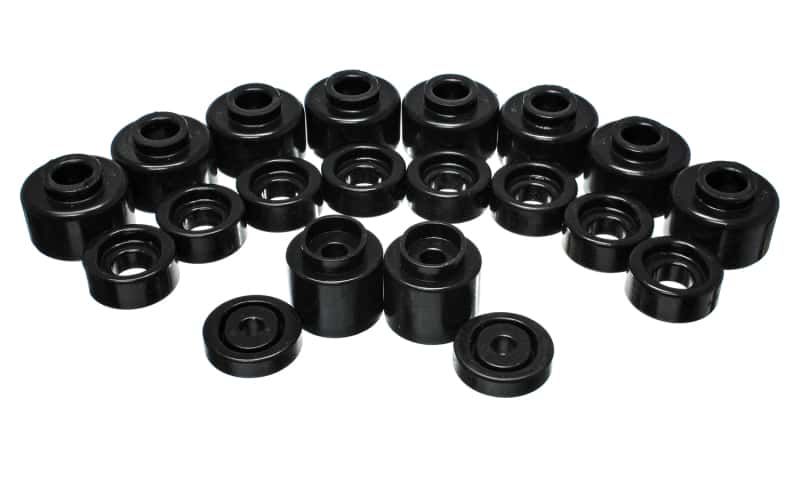 Energy Suspension — Energy Suspension Body Mount Set - Black
BodyMntBshKt - view 4