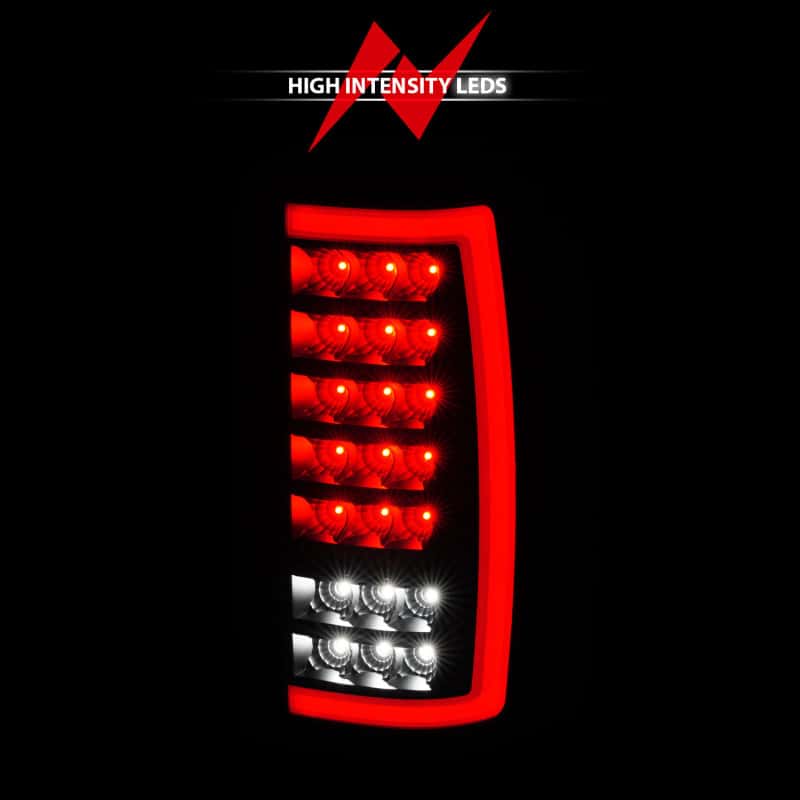 ANZO — ANZO 00-06 Chevrolet Tahoe / GMC Yukon Full LED Taillights w/ Lightbar Black Housing/Smoke Lens
Tail Light Set - view 12