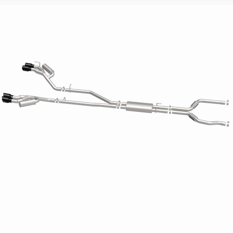 Magnaflow — MagnaFlow 20-21 Ford Explorer 3.0L V6 Dual Exit Quad Black Chrome Tip Street Series Cat-Back Exhaust - view 13