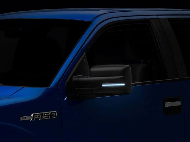 Raxiom — Raxiom 09-14 Ford F-150 Axial Series White LED Mirror Turn Signal- Smoked
Lights - view 4