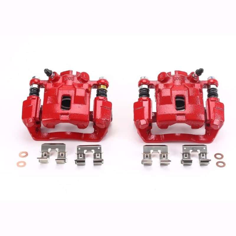 PowerStop — Power Stop 2005 Subaru Legacy Rear Red Calipers w/Brackets - Pair
Caliper Set - view 1
