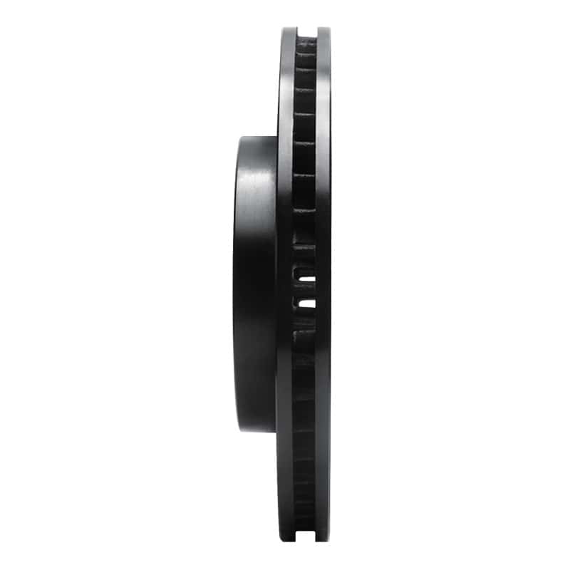 R1 Concepts — R1 97-05 Chevrolet Classic Front Left Drilled & Slotted Black Brake Rotor
R1 Brake Rotor Drill - view 3