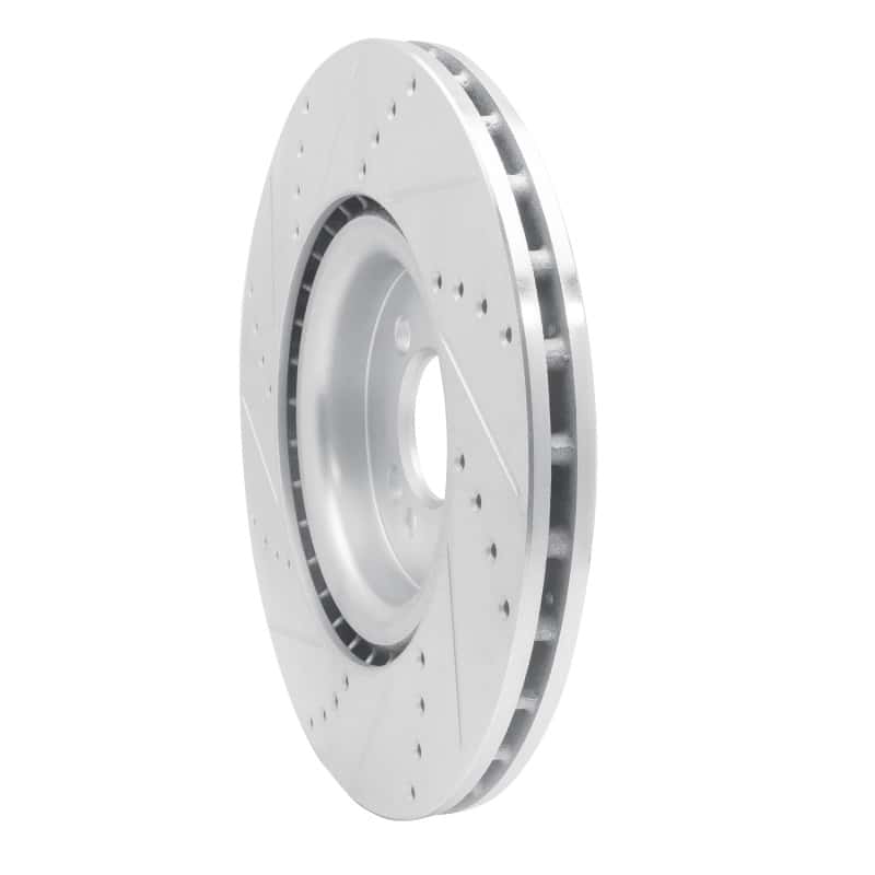 R1 Concepts — R1 13-13 Mini Cooper (Excl Clubman) Front Right Drilled & Slotted Silver Brake Rotor
R1 Brake Rotor Drill - view 4