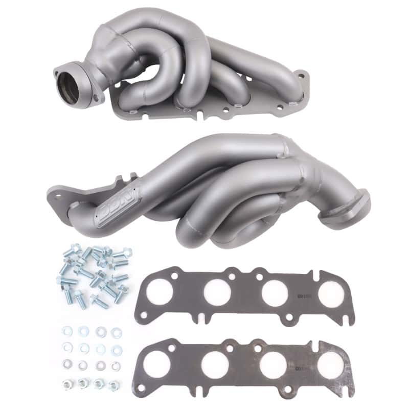 BBK — BBK 11-14 Ford F-150 Coyote 5.0 Shorty Tuned Length Exhaust Headers - 1-3/4in Titanium Ceramic
Headers - Shorty
Exhaust Header - view 12