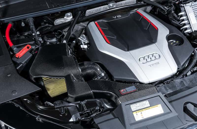 AWE Tuning — AWE Tuning Audi B9 SQ5 3.0T AirGate Carbon Fiber Intake w/ Lid
AirGate™ Intake - view 4