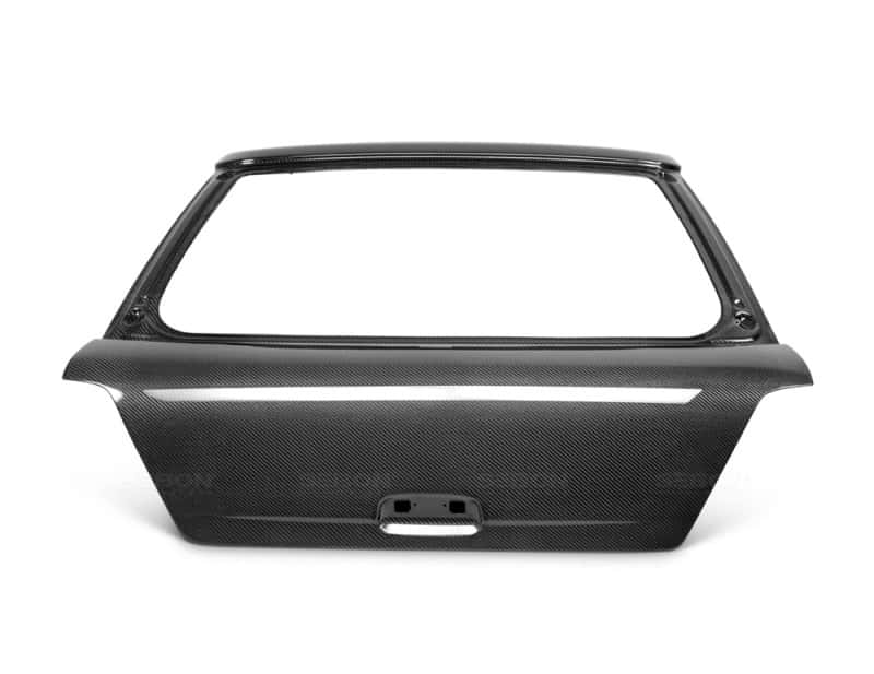 Seibon — Seibon 02-07 Subaru WRX Wagon Carbon Fiber Hatch - view 2