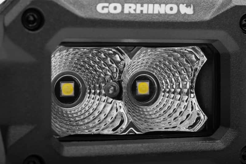 Go Rhino — Go Rhino Xplor Bright Series Rectangle LED Flood Light Kit (Surface/Thread Std Mnt) 3x2 - Blk (Pair)
Bright -Flood Lights - view 6