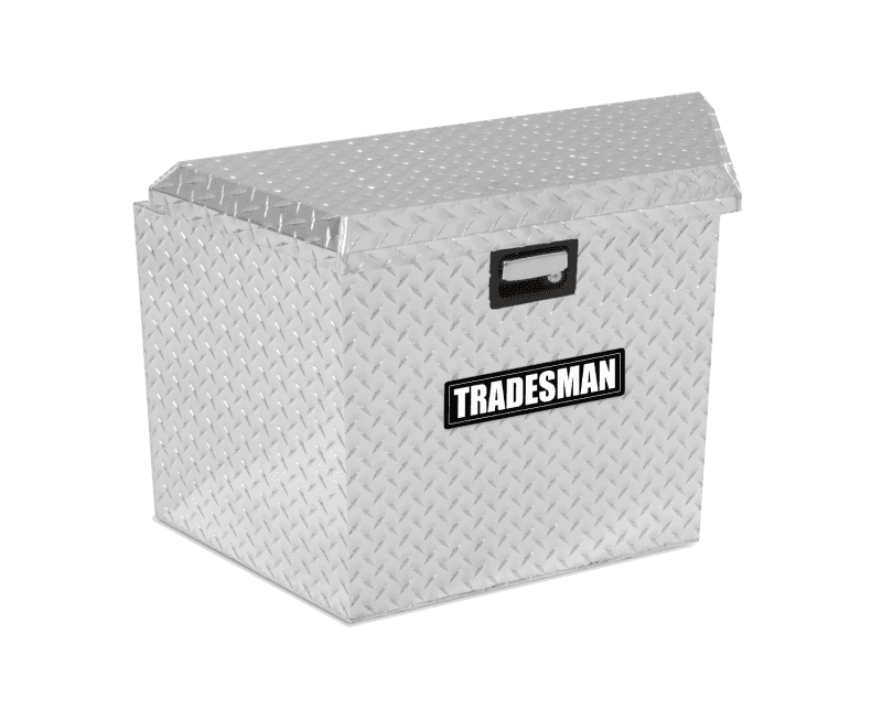 Tradesman — Tradesman Aluminum Trailer Tongue Storage Box (21in.) - Brite - view 1