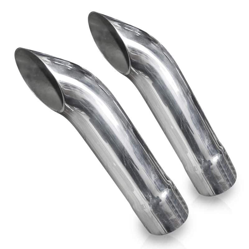 Stainless Works — Stainless Works Extended Turn Down Tips- 2 1/2in ID Inlet 2 1/2in Body - view 1