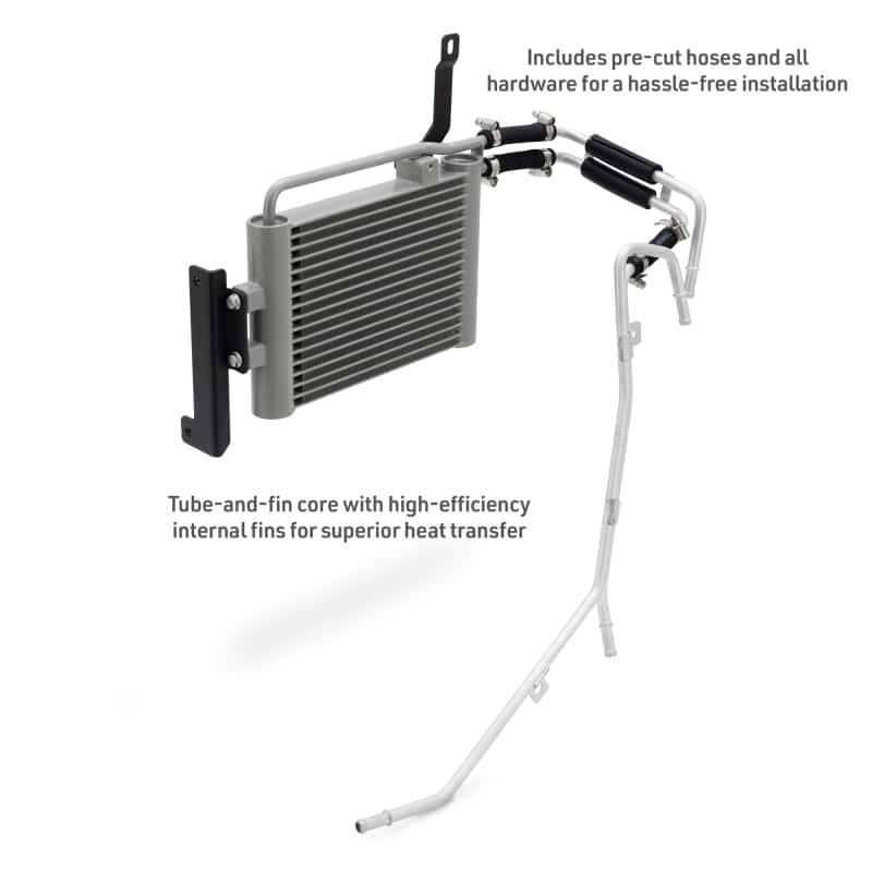 Mishimoto — Mishimoto 10-24 Toyota 4Runner 4.0L Transmission Cooler
Transmission Cooler - view 4