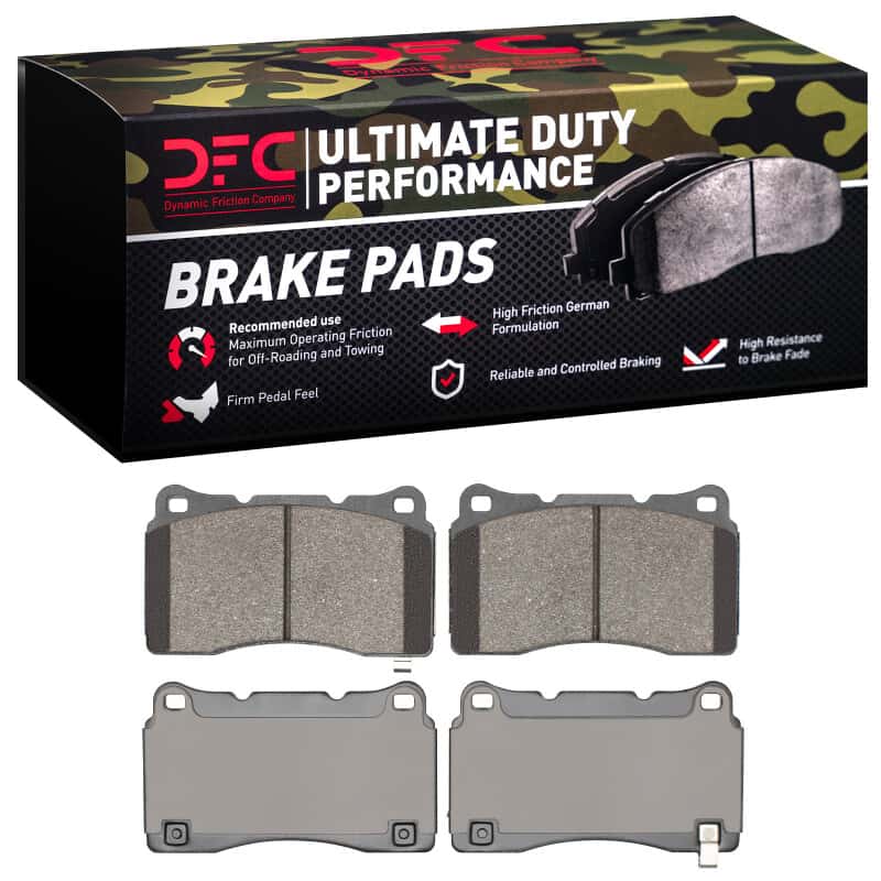 DFC — DFC 10-16 Hyundai Genesis Coupe Front Ultimate Duty Performance Brake Pads - view 1