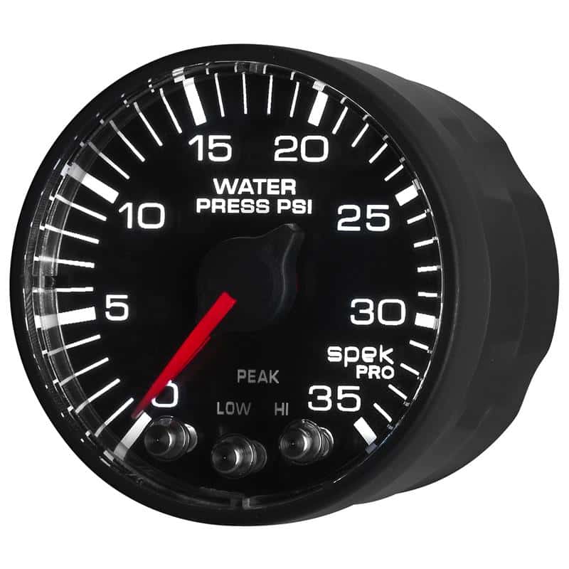 AutoMeter — Autometer Spek-Pro 52.4mm 0-35 PSI Digital Stepper Motor Water Pressure Gauge
GA 2" WP 35 BFB SPEK - view 4