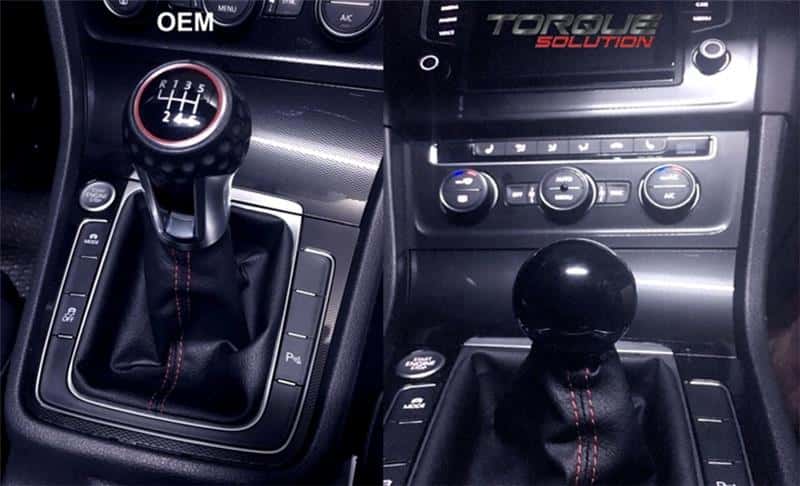 Torque Solution — Torque Solution Billet Shift Knob (Black) Volkswagen/Audi Manual Transmission - view 3