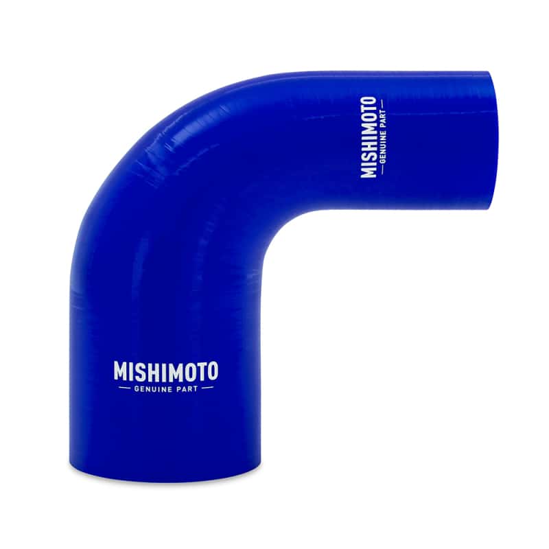 Mishimoto — Mishimoto Silicone Reducer Coupler 90 Degree 2in to 3in - Blue
Transition Coupler - view 1