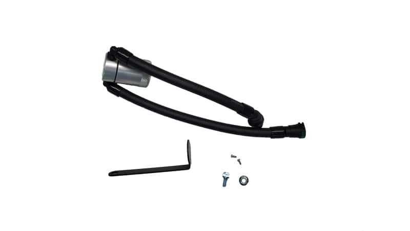 J&L — J&L 23-25 Ford F-150 Raptor R Oil Separator 3.0 Passenger Side - Clear Anodized
Oil Separator - view 1
