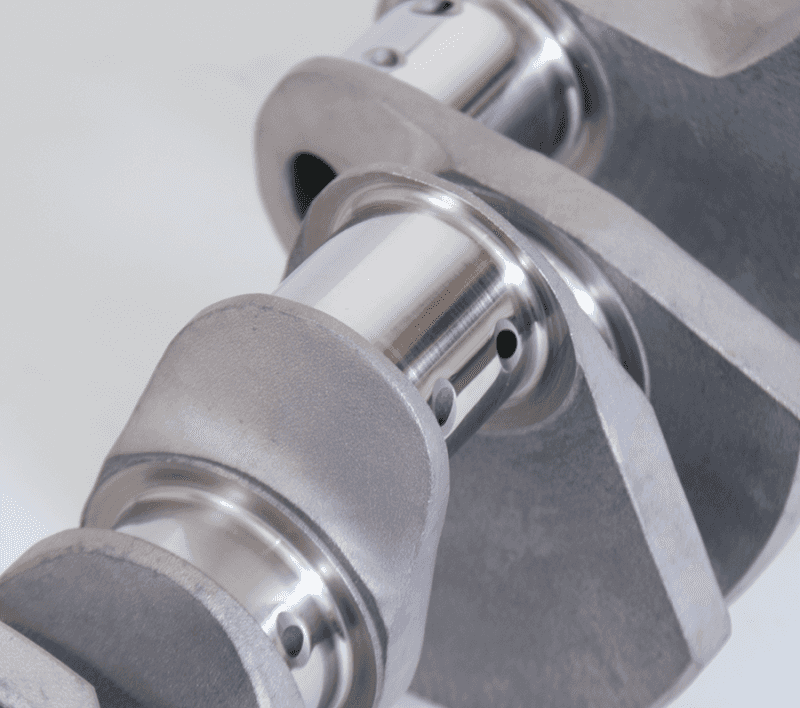 Eagle — Eagle Chevrolet 350 3.875in Stroke 1Pc Rear Seal Forged 4340 Steel Crankshaft
4340 Crank - view 4