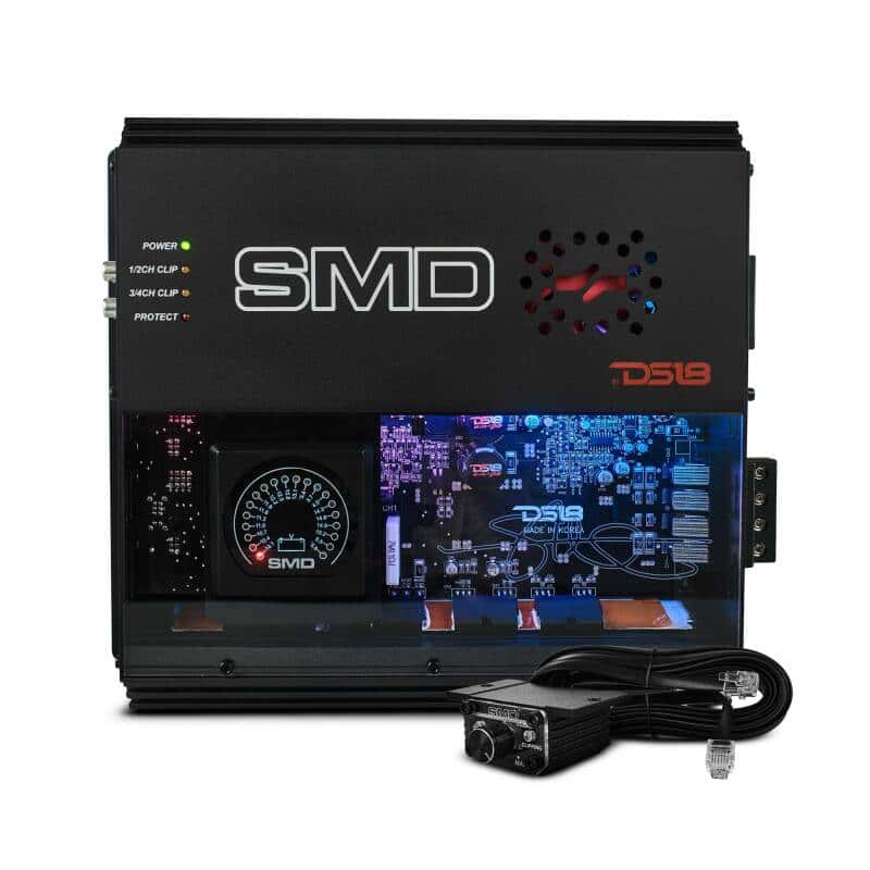 DS18 — DS18 Steave Meade Colab 4-Channel Amp Class A/B 2x 400/4ohm 4 x 200/2ohm 4 x 150/4ohm Watts LED - view 2