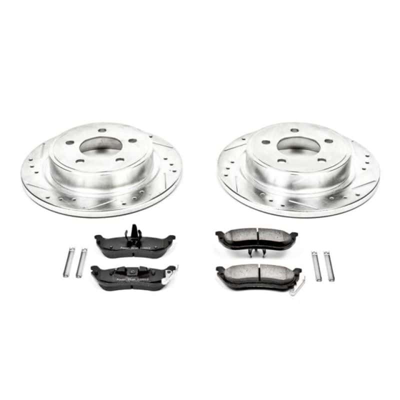 PowerStop — Power Stop 04-08 Chrysler Pacifica Rear Z23 Evolution Sport Brake Kit - view 1