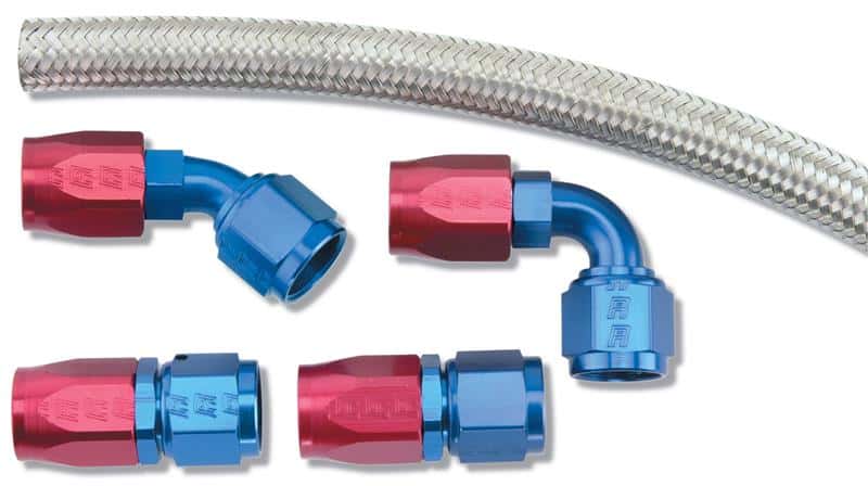 Russell — Russell Performance Holley - Fuel Pump to -8 Dual Inlet Kit (For ProFlex -4ft hose)
Carburetor Fuel Line - view 3