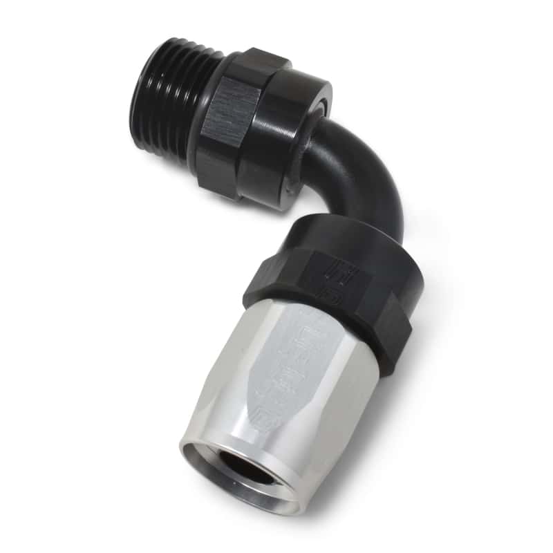 Russell — Russell Performance Hose End #6 to #6 Radius Inlet Port 90 Deg Blk/Clr
Hose Fitting - view 5