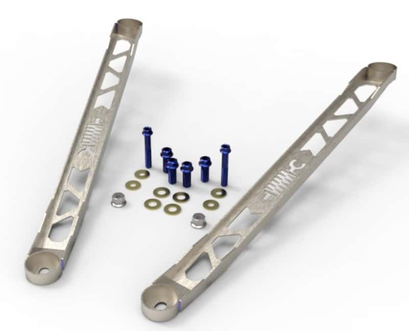 aFe — aFe CONTROL 304 Stainless Steel Front Suspension Strut Brace Raw - Toyota GR Supra (A90) 20-21
Front Strut Brace - view 2