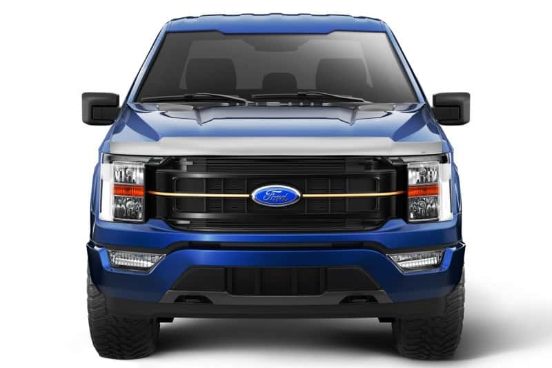 Husky Liners — Husky Liners 21-25 Ford F-150 (Tremor/Platinum/King Ranch) Aeroskin - Chrome
Hood Shields - view 5