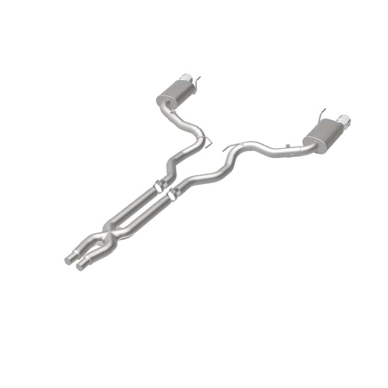Magnaflow — MagnaFlow Cat Back, SS, 3in, Street, Dual Split Polished 4.5in Tips 2015 Ford Mustang GT V8 5.0L
Cat-Back - view 14