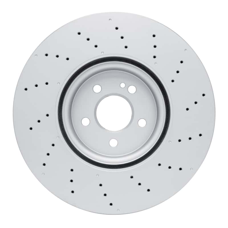 DFC — DFC 20-25 Mercedes-Benz GLA45 AMG Front Drilled GeoSPEC Coated Rotor - view 5