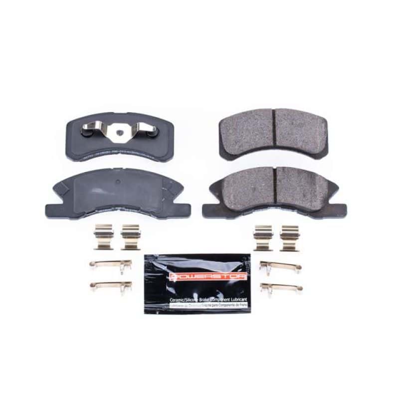 PowerStop — Power Stop 14-15 Mitsubishi Mirage Front Z23 Evolution Sport Brake Pads w/Hardware
Z23 Brake Pads - view 1